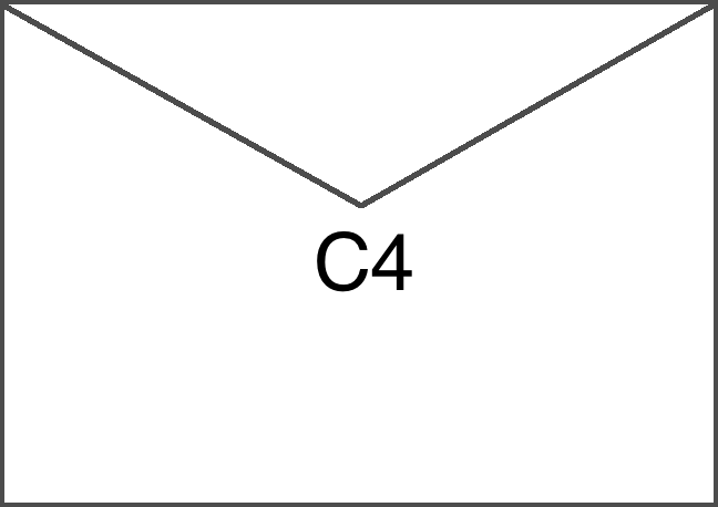 What size is a C4 envelope?