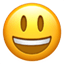emoji sorridente boca aberta